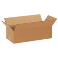 14 in x 6 in x 4 in Shipping Box, Kraft, Corrugate, Single Wall, 32 ECT