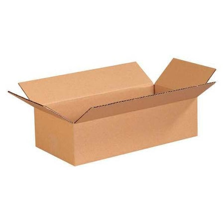 16 in x 8 in x 4 in Shipping Box, Kraft, Corrugate, Single Wall, 32 ECT