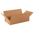 16 in x 9 in x 3 in Shipping Box, Kraft, Corrugate, Single Wall, 32 ECT