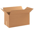 17 in x 9 in x 9 in Shipping Box, Kraft, Corrugate, Single Wall, 32 ECT