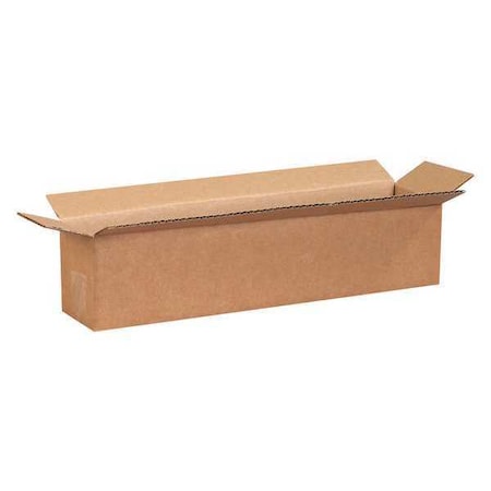 18 in x 4 in x 4 in Shipping Box, Kraft, Corrugate, Single Wall, 32 ECT