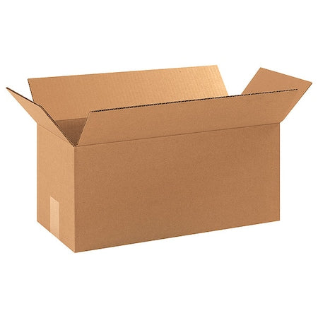 17 in x 8 in x 8 in Shipping Box, Kraft, Corrugate, Single Wall, 32 ECT