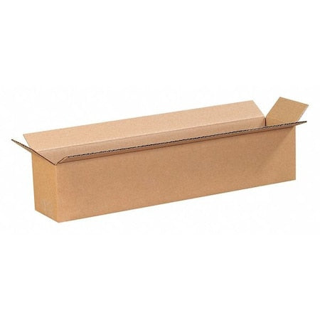 20 in x 4 in x 4 in Shipping Box, Kraft, Corrugate, Single Wall, 32 ECT