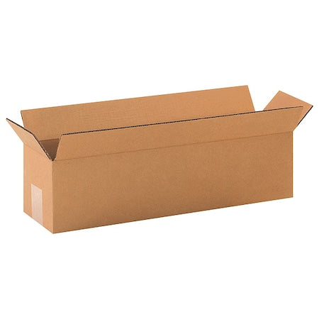 20 in x 5 in x 5 in Shipping Box, Kraft, Corrugate, Single Wall, 32 ECT