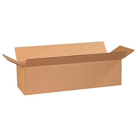 24 in x 8 in x 6 in Shipping Box, Kraft, Corrugate, Single Wall, 32 ECT
