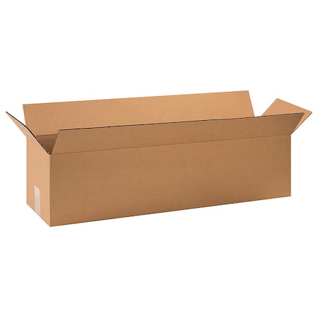 32 in x 8 in x 8 in Shipping Box, Kraft, Corrugate, Single Wall, 32 ECT
