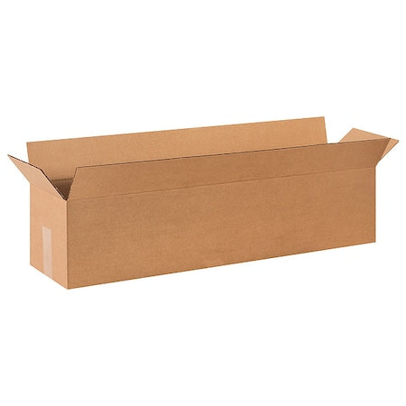36 in x 8 in x 8 in Shipping Box, Kraft, Corrugate, Single Wall, 32 ECT