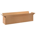 40 in x 8 in x 8 in Shipping Box, Kraft, Corrugate, Single Wall, 32 ECT