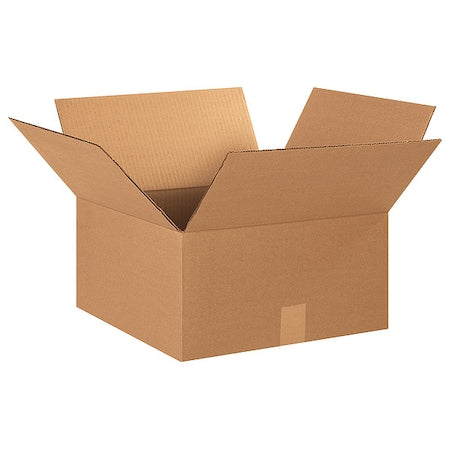 15 in x 15 in x 8 in Shipping Box, Kraft, Corrugate, Single Wall, 32 ECT