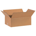 16 in x 10 in x 6 in Shipping Box, Kraft, Corrugate, Single Wall, 32 ECT