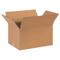 16 in x 11 in x 9 in Shipping Box, Kraft, Corrugate, Single Wall, 32 ECT