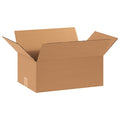 15 in x 10 in x 6 in Shipping Box, Kraft, Corrugate, Single Wall, 32 ECT
