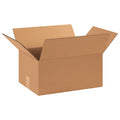 15 in x 11 in x 7 in Shipping Box, Kraft, Corrugate, Single Wall, 32 ECT