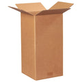 9 in x 9 in x 18 in Shipping Box, Kraft, Corrugate, Single Wall, 32 ECT