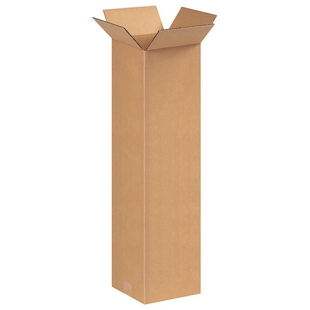 9 in x 9 in x 30 in Shipping Box, Kraft, Corrugate, Single Wall, 32 ECT