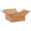 10 in x 10 in x 3 in Shipping Box, Kraft, Corrugate, Single Wall, 32 ECT