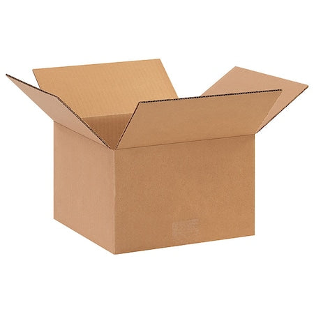 10 in x 10 in x 6 in Shipping Box, Kraft, Corrugate, Single Wall, 32 ECT