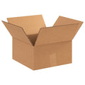 12 in x 12 in x 6 in Shipping Box, Kraft, Corrugate, Single Wall, 32 ECT