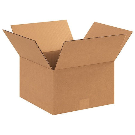 12 in x 12 in x 7 in Shipping Box, Kraft, Corrugate, Single Wall, 32 ECT