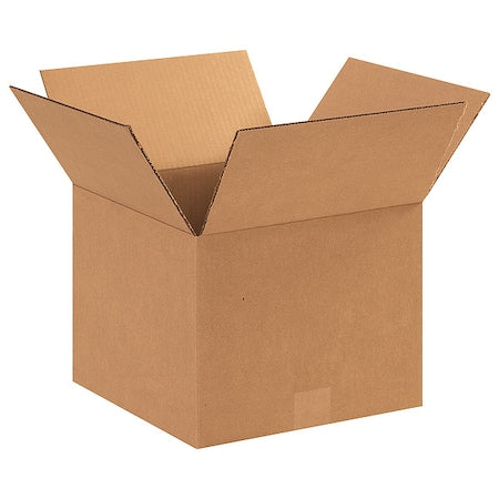 12 in x 12 in x 9 in Shipping Box, Kraft, Corrugate, Single Wall, 32 ECT