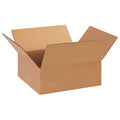 13 in x 11 in x 5 in Shipping Box, Kraft, Corrugate, Single Wall, 32 ECT