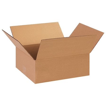 13 in x 11 in x 5 in Shipping Box, Kraft, Corrugate, Single Wall, 32 ECT
