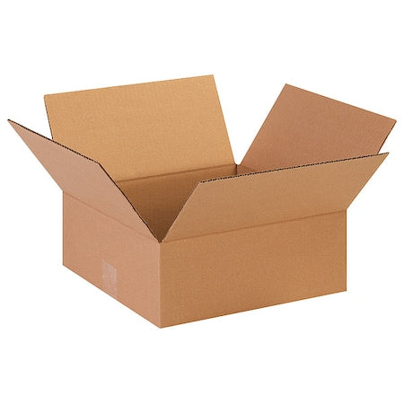 13 in x 13 in x 5 in Shipping Box, Kraft, Corrugate, Single Wall, 32 ECT