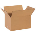 14 in x 10 in x 8 in Shipping Box, Kraft, Corrugate, Single Wall, 32 ECT