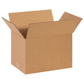 13 in x 10 in x 9 in Shipping Box, Kraft, Corrugate, Single Wall, 32 ECT