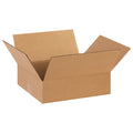 14 in x 12 in x 4 in Shipping Box, Kraft, Corrugate, Single Wall, 32 ECT