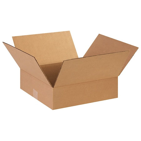 14 in x 14 in x 4 in Shipping Box, Kraft, Corrugate, Single Wall, 32 ECT
