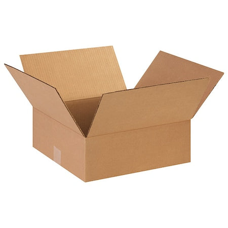 14 in x 14 in x 5 in Shipping Box, Kraft, Corrugate, Single Wall, 32 ECT