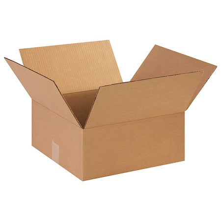 14 in x 14 in x 6 in Shipping Box, Kraft, Corrugate, Single Wall, 32 ECT