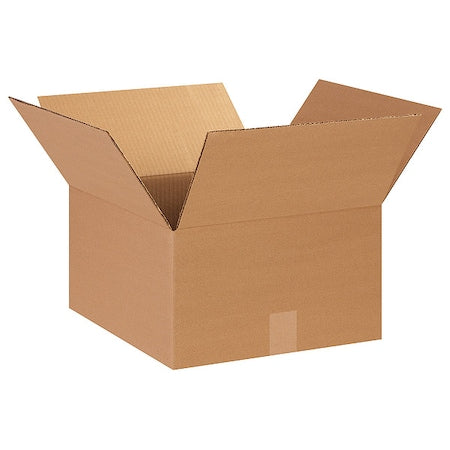 14 in x 14 in x 8 in Shipping Box, Kraft, Corrugate, Single Wall, 32 ECT