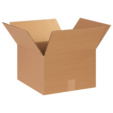 14 in x 14 in x 9 in Shipping Box, Kraft, Corrugate, Single Wall, 32 ECT