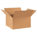 17 in x 14 in x 9 in Shipping Box, Kraft, Corrugate, Single Wall, 32 ECT