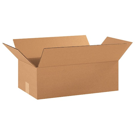 18 in x 10 in x 6 in Shipping Box, Kraft, Corrugate, Single Wall, 32 ECT