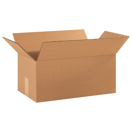 18 in x 10 in x 8 in Shipping Box, Kraft, Corrugate, Single Wall, 32 ECT