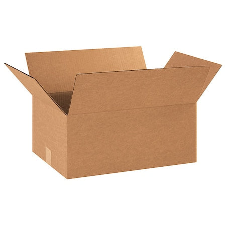 18 in x 12 in x 8 in Shipping Box, Kraft, Corrugate, Single Wall, 32 ECT
