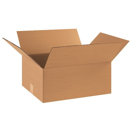 18 in x 14 in x 8 in Shipping Box, Kraft, Corrugate, Single Wall, 32 ECT
