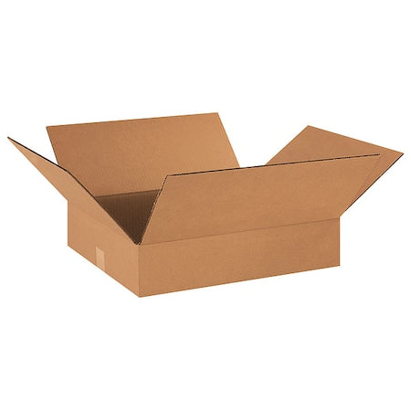 18 in x 16 in x 4 in Shipping Box, Kraft, Corrugate, Single Wall, 32 ECT