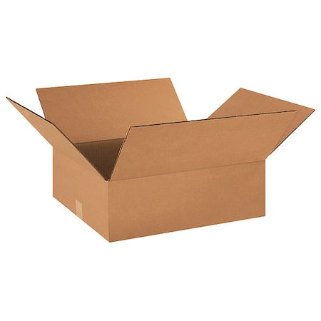 18 in x 16 in x 6 in Shipping Box, Kraft, Corrugate, Single Wall, 32 ECT