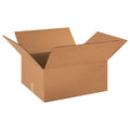 18 in x 16 in x 8 in Shipping Box, Kraft, Corrugate, Single Wall, 32 ECT