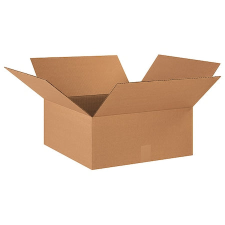 18 in x 18 in x 8 in Shipping Box, Kraft, Corrugate, Single Wall, 32 ECT