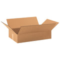 19 in x 12 in x 4 in Shipping Box, Kraft, Corrugate, Single Wall, 32 ECT