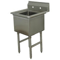 Scullery Sink,Without Faucet,29 In. L