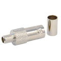 Cable Coupler, BNC/Female, RG58 Coax, PK10