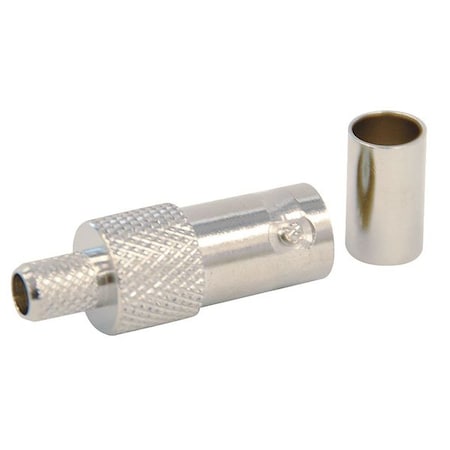 Cable Coupler, BNC/Female, RG58 Coax, PK10