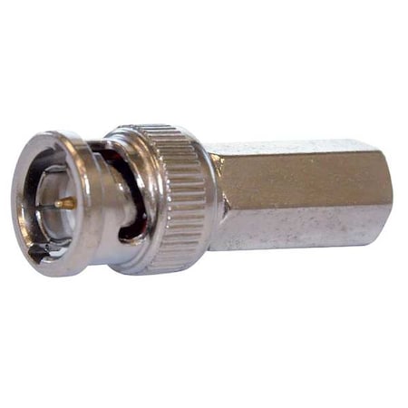 Cable Coupler, BNC/Male, RG58 Coax, PK10