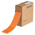 Floor Marking Tape, Polyester, Solid, Orange, 2 in W., 8 mil Thickness